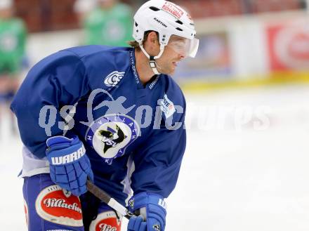 EBEL Eishockey Bundesliga. Training VSV.  John Lammers. Villach, am 8.8.2014.
Foto: Kuess
---
pressefotos, pressefotografie, kuess, qs, qspictures, sport, bild, bilder, bilddatenbank