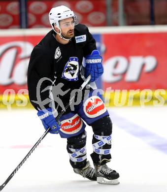 EBEL Eishockey Bundesliga. Training VSV.  Sean Ringrose. Villach, am 8.8.2014.
Foto: Kuess
---
pressefotos, pressefotografie, kuess, qs, qspictures, sport, bild, bilder, bilddatenbank