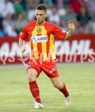 Fussball Regionalliga. ATSV Wolfsberg gegen WAC Amateure. Alexander Kirisits (ATSV). Wolfsberg, 8.8.2014.
Foto: Kuess
---
pressefotos, pressefotografie, kuess, qs, qspictures, sport, bild, bilder, bilddatenbank