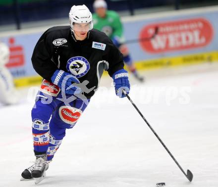 EBEL Eishockey Bundesliga. Training VSV.  Geoff Waugh. Villach, am 8.8.2014.
Foto: Kuess
---
pressefotos, pressefotografie, kuess, qs, qspictures, sport, bild, bilder, bilddatenbank