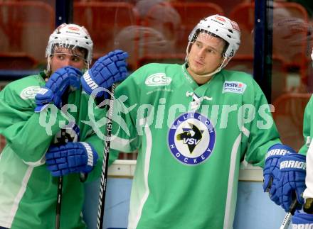 EBEL Eishockey Bundesliga. Training VSV.  Daniel Nageler. Villach, am 8.8.2014.
Foto: Kuess
---
pressefotos, pressefotografie, kuess, qs, qspictures, sport, bild, bilder, bilddatenbank