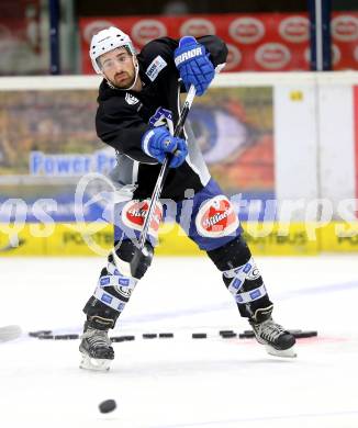 EBEL Eishockey Bundesliga. Training VSV.  Sean Ringrose. Villach, am 8.8.2014.
Foto: Kuess
---
pressefotos, pressefotografie, kuess, qs, qspictures, sport, bild, bilder, bilddatenbank