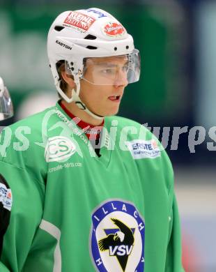 EBEL Eishockey Bundesliga. Training VSV.  Philip Siutz . Villach, am 8.8.2014.
Foto: Kuess
---
pressefotos, pressefotografie, kuess, qs, qspictures, sport, bild, bilder, bilddatenbank