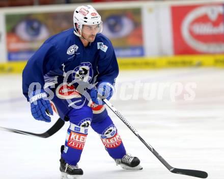 EBEL Eishockey Bundesliga. Training VSV.  Klemen Pretnar. Villach, am 7.8.2014.
Foto: Kuess
---
pressefotos, pressefotografie, kuess, qs, qspictures, sport, bild, bilder, bilddatenbank