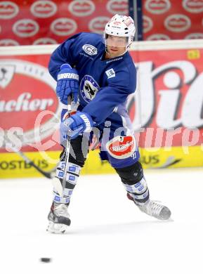 EBEL Eishockey Bundesliga. Training VSV.  John Lammers. Villach, am 8.8.2014.
Foto: Kuess
---
pressefotos, pressefotografie, kuess, qs, qspictures, sport, bild, bilder, bilddatenbank