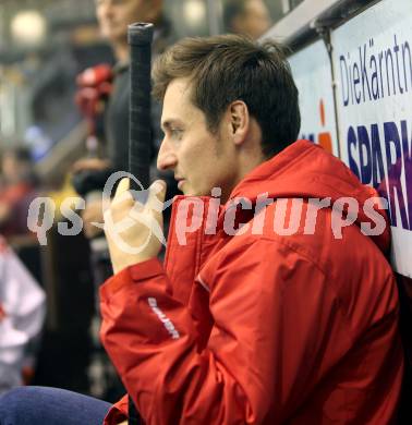 EBEL. Eishockey Bundesliga. Schautraining. Autogrammstunde.   David Schuller. Klagenfurt, 13.8.2014.
Foto: Kuess
---
pressefotos, pressefotografie, kuess, qs, qspictures, sport, bild, bilder, bilddatenbank