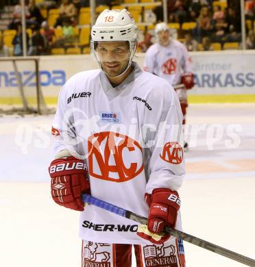 EBEL. Eishockey Bundesliga. Schautraining. Autogrammstunde.   Thomas Koch. Klagenfurt, 13.8.2014.
Foto: Kuess
---
pressefotos, pressefotografie, kuess, qs, qspictures, sport, bild, bilder, bilddatenbank