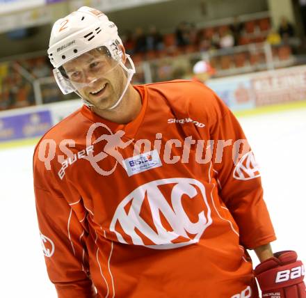 EBEL. Eishockey Bundesliga. Schautraining. Autogrammstunde.   Kyle Wharton. Klagenfurt, 13.8.2014.
Foto: Kuess
---
pressefotos, pressefotografie, kuess, qs, qspictures, sport, bild, bilder, bilddatenbank