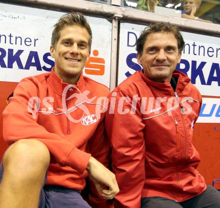 EBEL. Eishockey Bundesliga. Schautraining. Autogrammstunde.   Bernhard Sussitz. Klagenfurt, 13.8.2014.
Foto: Kuess
---
pressefotos, pressefotografie, kuess, qs, qspictures, sport, bild, bilder, bilddatenbank