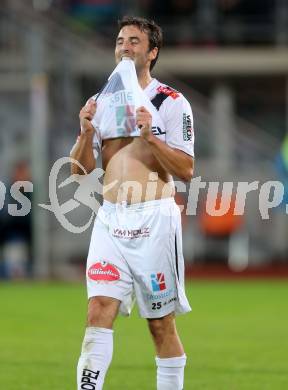 Fussball Bundesliga. RZ Pellets WAC gegen SV Josko Ried. Joachim Standfest (WAC). Wolfsberg, am 16.8.2014.
Foto: Kuess

---
pressefotos, pressefotografie, kuess, qs, qspictures, sport, bild, bilder, bilddatenbank