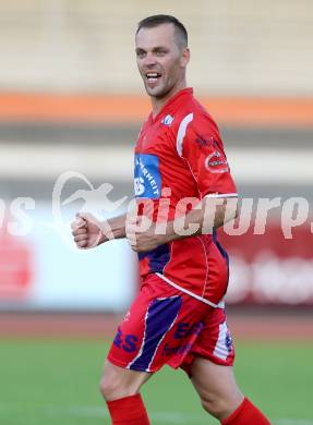 Fussball Regionalliga. RZ Pellets WAC Amateure gegen SAK. Torjubel Goran Jolic (SAK). Wolfsberg, 17.8.2014.
Foto: Kuess
---
pressefotos, pressefotografie, kuess, qs, qspictures, sport, bild, bilder, bilddatenbank