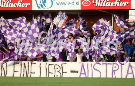 Fussball Regionalliga. SAK gegen SK Auustria Klagenfurt.  Fans (Austria Klagenfurt). Welzenegg, am 22.8.2014.
Foto: Kuess
---
pressefotos, pressefotografie, kuess, qs, qspictures, sport, bild, bilder, bilddatenbank