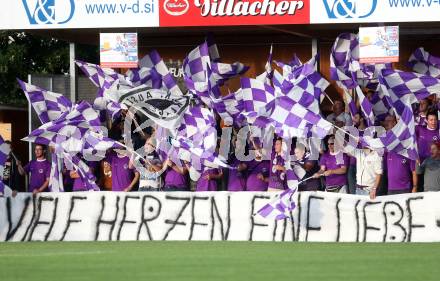 Fussball Regionalliga. SAK gegen SK Auustria Klagenfurt.  Fans (Austria Klagenfurt). Welzenegg, am 22.8.2014.
Foto: Kuess
---
pressefotos, pressefotografie, kuess, qs, qspictures, sport, bild, bilder, bilddatenbank