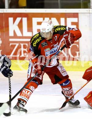 EBEL. Eishockey Bundesliga. KAC gegen KHL Medvescak Zagreb. Thomas Vallant (KAC). Klagenfurt, am 27.8.2014.
Foto: Kuess 

---
pressefotos, pressefotografie, kuess, qs, qspictures, sport, bild, bilder, bilddatenbank