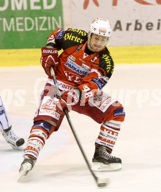 EBEL. Eishockey Bundesliga. KAC gegen KHL Medvescak Zagreb. Markus Steiner (KAC). Klagenfurt, am 27.8.2014.
Foto: Kuess 

---
pressefotos, pressefotografie, kuess, qs, qspictures, sport, bild, bilder, bilddatenbank