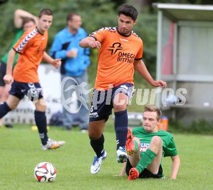 Fussball 2. KLasse C. Oberglan gegen St. Urban.  Josip Gasic (Oberglan). Oberglan, am 16.8.2014.
Foto: Kuess
---
pressefotos, pressefotografie, kuess, qs, qspictures, sport, bild, bilder, bilddatenbank