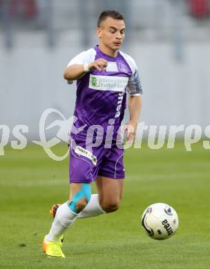 Fussball. Regionalliga. Austria Klagenfurt gegen Allerheiligen. Vedran Vinko,  (Austria Klagenfurt). Klagenfurt, 29.8.2014.
Foto: Kuess
---
pressefotos, pressefotografie, kuess, qs, qspictures, sport, bild, bilder, bilddatenbank