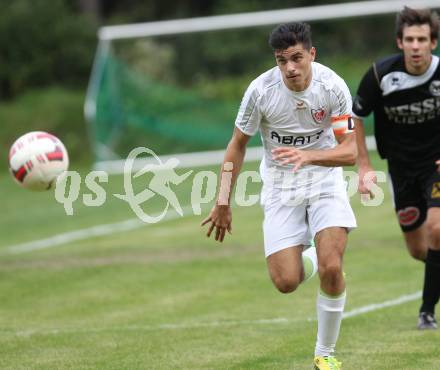 Fussball. Kaerntner Liga. Atus Ferlach gegen Spittal/Drau. Lukas Jaklitsch, (Ferlach). Ferlach, 30.8.2014.
Foto: Kuess
---
pressefotos, pressefotografie, kuess, qs, qspictures, sport, bild, bilder, bilddatenbank