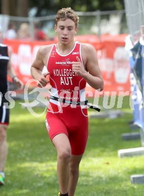 Woerthersee Triathlon. Lukas Kollegger. Krumpendorf, am 31.8.2014.
Foto: Kuess
---
pressefotos, pressefotografie, kuess, qs, qspictures, sport, bild, bilder, bilddatenbank