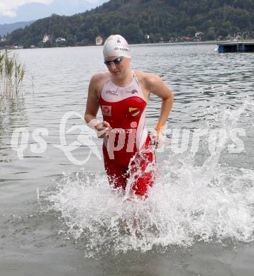 Woerthersee Triathlon.  Anna Moitzi. Krumpendorf, am 31.8.2014.
Foto: Kuess
---
pressefotos, pressefotografie, kuess, qs, qspictures, sport, bild, bilder, bilddatenbank