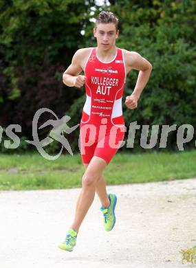 Woerthersee Triathlon. Lukas Kollegger. Krumpendorf, am 31.8.2014.
Foto: Kuess
---
pressefotos, pressefotografie, kuess, qs, qspictures, sport, bild, bilder, bilddatenbank