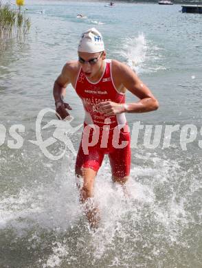 Woerthersee Triathlon. Lukas Kollegger. Krumpendorf, am 31.8.2014.
Foto: Kuess
---
pressefotos, pressefotografie, kuess, qs, qspictures, sport, bild, bilder, bilddatenbank