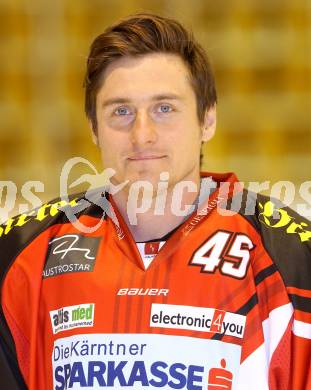 EBEL. Eishockey Bundesliga. KAC. Mannschaftspraesentation. Portrait.  David Schuller. Klagenfurt, am 2.9.2014.
Foto: Kuess 

---
pressefotos, pressefotografie, kuess, qs, qspictures, sport, bild, bilder, bilddatenbank