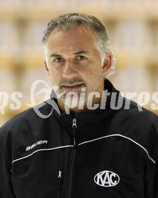 EBEL. Eishockey Bundesliga. KAC. Mannschaftspraesentation. Portrait.  Gerald Ressmann. Klagenfurt, am 2.9.2014.
Foto: Kuess 

---
pressefotos, pressefotografie, kuess, qs, qspictures, sport, bild, bilder, bilddatenbank