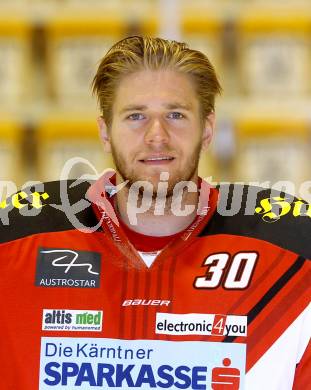 EBEL. Eishockey Bundesliga. KAC. Mannschaftspraesentation. Portrait.  Rene Swette. Klagenfurt, am 2.9.2014.
Foto: Kuess 

---
pressefotos, pressefotografie, kuess, qs, qspictures, sport, bild, bilder, bilddatenbank