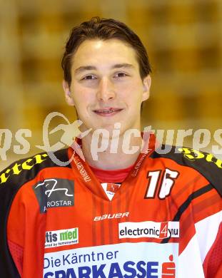 EBEL. Eishockey Bundesliga. KAC. Mannschaftspraesentation. Portrait.  Patrick Harand. Klagenfurt, am 2.9.2014.
Foto: Kuess 

---
pressefotos, pressefotografie, kuess, qs, qspictures, sport, bild, bilder, bilddatenbank