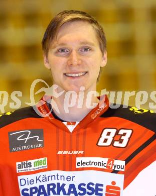 EBEL. Eishockey Bundesliga. KAC. Mannschaftspraesentation. Portrait.  Pekka Tuokkola. Klagenfurt, am 2.9.2014.
Foto: Kuess 

---
pressefotos, pressefotografie, kuess, qs, qspictures, sport, bild, bilder, bilddatenbank