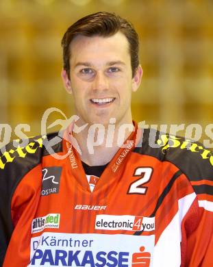 EBEL. Eishockey Bundesliga. KAC. Mannschaftspraesentation. Portrait.  Kyle Wharton. Klagenfurt, am 2.9.2014.
Foto: Kuess 

---
pressefotos, pressefotografie, kuess, qs, qspictures, sport, bild, bilder, bilddatenbank