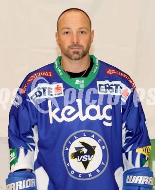 EBEL. Eishockey Bundesliga. Mannschaftsfototermin VSV.  Gerhard Unterluggauer. Villach, am 5.9.2014.
Foto: Kuess
---
pressefotos, pressefotografie, kuess, qs, qspictures, sport, bild, bilder, bilddatenbank