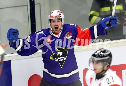 Eishockey. Champions Hockey League VSV gegen Briancon Diables Rouges. Sean Ringrose (VSV). Villach, 4.9.2014.
Foto: Kuess 
---
pressefotos, pressefotografie, kuess, qs, qspictures, sport, bild, bilder, bilddatenbank