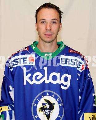 EBEL. Eishockey Bundesliga. Mannschaftsfototermin VSV.  Marco Pewal. Villach, am 5.9.2014.
Foto: Kuess
---
pressefotos, pressefotografie, kuess, qs, qspictures, sport, bild, bilder, bilddatenbank