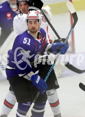 Eishockey. Champions Hockey League VSV gegen Briancon Diables Rouges. Eric Hunter (VSV). Villach, 4.9.2014.
Foto: Kuess 
---
pressefotos, pressefotografie, kuess, qs, qspictures, sport, bild, bilder, bilddatenbank