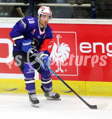 Eishockey. Champions Hockey League VSV gegen Briancon Diables Rouges. Brock McBride (VSV). Villach, 4.9.2014.
Foto: Kuess 
---
pressefotos, pressefotografie, kuess, qs, qspictures, sport, bild, bilder, bilddatenbank