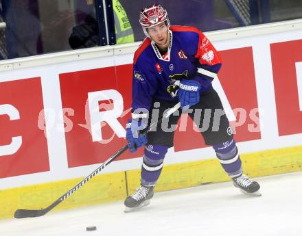 Eishockey. Champions Hockey League VSV gegen Briancon Diables Rouges. Marc Santorelli (VSV). Villach, 4.9.2014.
Foto: Kuess 
---
pressefotos, pressefotografie, kuess, qs, qspictures, sport, bild, bilder, bilddatenbank