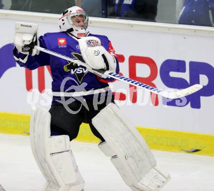 Eishockey. Champions Hockey League VSV gegen Briancon Diables Rouges. Jean Philippe Lamoureux (VSV). Villach, 4.9.2014.
Foto: Kuess 
---
pressefotos, pressefotografie, kuess, qs, qspictures, sport, bild, bilder, bilddatenbank