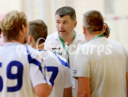 Handball Bundesliga. SC Ferlach gegen HSG Holding Graz. Trainer Gregor Cvijic (Ferlach). Ferlach, 6.9.2014.
Foto: Kuess
---
pressefotos, pressefotografie, kuess, qs, qspictures, sport, bild, bilder, bilddatenbank