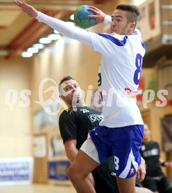 Handball Bundesliga. SC Ferlach gegen HSG Holding Graz. Melvin Bolic (Ferlach). Ferlach, 6.9.2014.
Foto: Kuess
---
pressefotos, pressefotografie, kuess, qs, qspictures, sport, bild, bilder, bilddatenbank