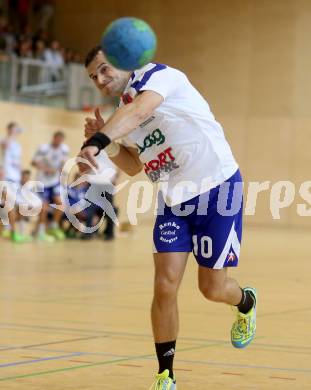 Handball Bundesliga. SC Ferlach gegen HSG Holding Graz. Miro Barisic (Ferlach). Ferlach, 6.9.2014.
Foto: Kuess
---
pressefotos, pressefotografie, kuess, qs, qspictures, sport, bild, bilder, bilddatenbank