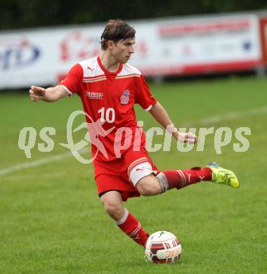 Fussball. Unterliga Ost. KAC 1909 gegen SPG FC Poggersdorf KM. David Tamegger (KAC). Klagenfurt, 13.9.2014.
Foto: Kuess
---
pressefotos, pressefotografie, kuess, qs, qspictures, sport, bild, bilder, bilddatenbank