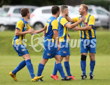 Fussball. 2. Klasse A. Lurnfeld gegen Gitschtal. Torjubel Lurnfeld. Moellbruecke, 13.9.2014.
Foto: Kuess
---
pressefotos, pressefotografie, kuess, qs, qspictures, sport, bild, bilder, bilddatenbank