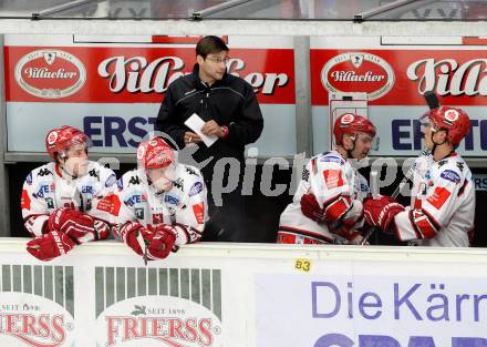 EBEL. Eishockey Bundesliga. EC VSV gegen HC TWK Innsbruck. Pierre Beaulieu (Innsbruck). Villach, am 19.9.2014.
Foto: Kuess 


---
pressefotos, pressefotografie, kuess, qs, qspictures, sport, bild, bilder, bilddatenbank