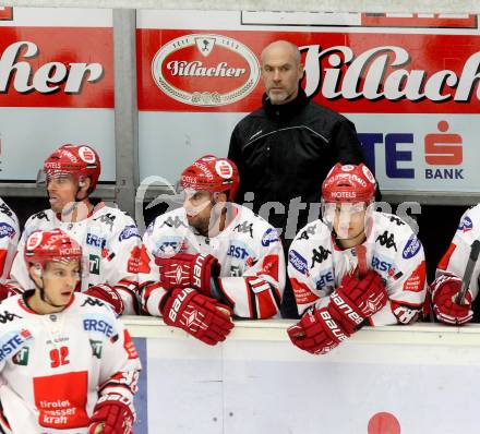 EBEL. Eishockey Bundesliga. EC VSV gegen HC TWK Innsbruck. Christer Olsson (Innsbruck). Villach, am 19.9.2014.
Foto: Kuess 


---
pressefotos, pressefotografie, kuess, qs, qspictures, sport, bild, bilder, bilddatenbank