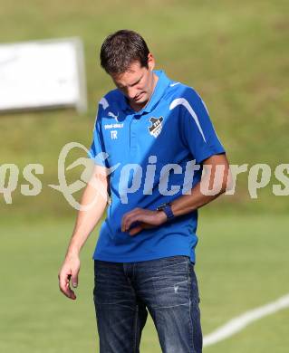 Fussball. Kaerntner Liga. Koettmannsdorf gegen Bleiburg. Trainer Christian Schreiber  (Bleiburg). Koettmannsdorf, 20.9.2014.
Foto: Kuess
---
pressefotos, pressefotografie, kuess, qs, qspictures, sport, bild, bilder, bilddatenbank