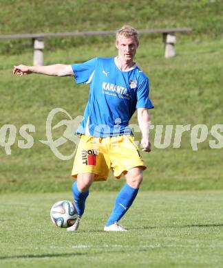 Fussball. Kaerntner Liga. Koettmannsdorf gegen Bleiburg. Rene Partl (Bleiburg). Koettmannsdorf, 20.9.2014.
Foto: Kuess
---
pressefotos, pressefotografie, kuess, qs, qspictures, sport, bild, bilder, bilddatenbank