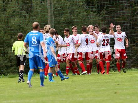 Fussball. Unterliga Ost. Sele Zell gegen Ludmannsdorf. Torjubel (Ludmannsdorf). Zell, 21.9.2014.
Foto: Kuess
---
pressefotos, pressefotografie, kuess, qs, qspictures, sport, bild, bilder, bilddatenbank