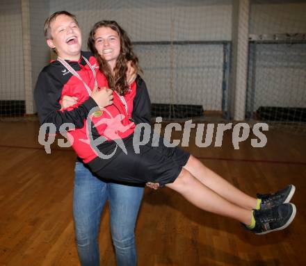 Spiele der Freundschaft. Medaillengewinner Tischtennis. Gutschi Martin, Anna Maria Vouk. Gospic, am 20.9.2014.
Foto: Kuess
---
pressefotos, pressefotografie, kuess, qs, qspictures, sport, bild, bilder, bilddatenbank